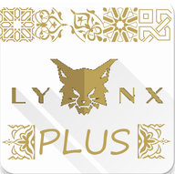 Logo for the android application Modded Kik that is called Lynx Plus